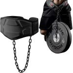 Ceinture de dips avec chaîne - ceinture lestée pour tractions - ceinture de dips lestée robuste pour ... Ceinture de dips avec chaîne - ceinture lestée pour tractions - ceinture de dips lestée robuste pour ...