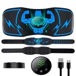 Ceinture de massage ems, ceinture amincissante, patch abdominal, ceinture de fitness, ceinture ventre ...