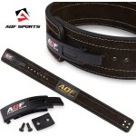 Ceinture musculation levier boucle, approuv ipl uspa - 4  largeur 10mm d'paisseur cuir vache daim ceinture ...