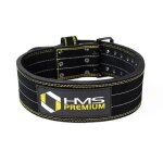 Ceinture de puissance - hms - pa3558 premium - noir - mixte - pour entra�nement en force