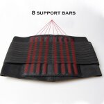 Ceinture de soutien lombaire, correcteur de scurit 1 pice, cadre de soutien pour les blessures au ...