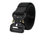 Ceintures tactiques en nylon pour hommes, taille militaire en plein air avec boucle en m�tal, accessoires ...