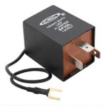 Centrale clignotante 3 cosses pour clignotant a ampoule ou led moto ef33l Centrale clignotante 3 cosses pour clignotant a ampoule ou led moto ef33l