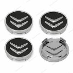 Centre roue 4×60mm cache moyeux pour citroen badge logo noir Centre roue 4×60mm cache moyeux pour citroen badge logo noir