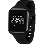 Cfux - montre digitale enfant avec chronomtre, eclairage, alarme, date, podomtres marche non connect ...