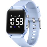 Cfux - montre digitale enfant avec chronomtre, eclairage, alarme, date, podomtres marche non connect ...