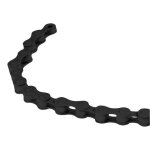 Chaine 1 - 2x1 - 8  112 maillons noir vlo bmx single speed pignon fixe route