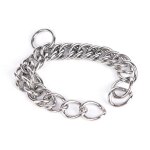 Cha�ne de bordure de double lien d'acier inoxydable de 1pc pour des morceaux de cheval d'animal familier ...