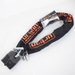 Chane urban security de 1 mtre en acier tramp avec antivol u u8k100 neuf