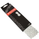 Chaine velo 10 vitesses newton anti - rouille gris 114 maillons