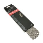 Chaine velo 10 vitesses newton kmc x10e argent 136 maillons compatible vae - e - bike