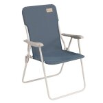 Chaise de camping pliable blackpool bleu oc�an outwell
