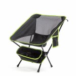 Chaise de camping pliante avec sac de transport