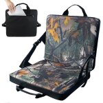 Chaise de camping rembourr�e, portable, pliable, imperm�able, pour la p�che en plein air, si�ge de stade ...