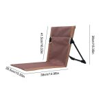 Chaise de plage pliante avec dossier, fauteuil inclinable léger, coussin de plage, voyage, camping et ... Chaise de plage pliante avec dossier, fauteuil inclinable léger, coussin de plage, voyage, camping et ...