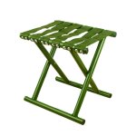 Chaise pliante pour camping, pique - nique, p�che, tissu en aluminium, portable, mobilier d'ext�rieur, ...