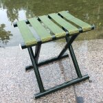 Chaise portable de randonne en plein air, tabouret pliant super solide, sige robuste