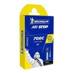 Chambre a air michelin 700c x 18 - 25 (18 / 25 - 622) a1 valve presta 50mm velo roue airstop butyl route ...