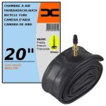 Chambre a air velo 20 x 1 3 / 8 (32 / 37 - 440 / 451) valve presta 40mm bmx freestyle Chambre a air velo 20 x 1 3 / 8 (32 / 37 - 440 / 451) valve presta 40mm bmx freestyle