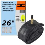 Chambre a air velo 26 x 1, 50 - 2, 00 (40 / 54 - 559) valve presta 40mm route ville vtt Chambre a air velo 26 x 1, 50 - 2, 00 (40 / 54 - 559) valve presta 40mm route ville vtt
