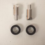 Chape de repose pied mad pour moto honda 600 hornet 1998 a 2006 neuf