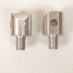 Chape de repose pied mad pour moto suzuki 250 rg su02 neuf
