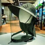 Chapeau anti - moustique pliable avec filet cach maille unisexe mode rpulsif insecte abeille protection ...