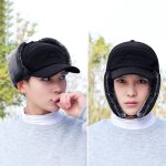 Chapeau bombardier d'hiver pour hommes et femmes, protection des oreilles a la mode, coupe - vent chaud ...