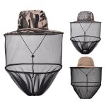 Chapeau de camouflage en plein air, chle anti - abeille sauvage, casquette de protection solaire pour ...