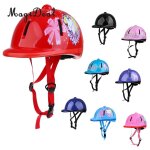 Chapeau / casque ajustable pour enfants, equipement de protection pour l'�quitation