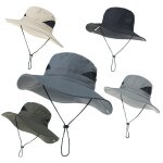 Chapeau a large bord pour hommes et femmes, protection solaire pour sports de plein air, panama, casquette ...