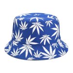 Chapeau de pche en coton pour hommes et femmes, style hip - hop, bob panama avec feuilles d'erable, ...