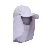 Chapeau de p�che pliable pour la p�che, coupe - vent, a large bord r�glable, couverture pour le cou, ...