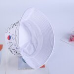 Chapeau de pcheur pliable imprim pour femmes, casquette de plage douce, pour homme et femme, seau a ...
