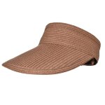 Chapeau de paille a bande magique pour femmes, couvre chef vide, protection solaire, sports de plein ...