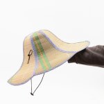 Chapeau de paille de pche style chinois, chapeau en rotin, rtro tiss a la main, chapeau de pcheur, ...