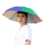 Chapeau parapluie de pluie pliable pour hommes et femmes, 69cm, pare - soleil etanche, casquette de pêche ... Chapeau parapluie de pluie pliable pour hommes et femmes, 69cm, pare - soleil etanche, casquette de pêche ...