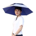 Chapeau parapluie portable double couche, imperm�able, pour l'ext�rieur, camping, p�che, chapeaux de ...
