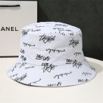 Chapeau de pche double face, seau de printemps pour femmes et hommes, casquette brode graffiti, panama, ...