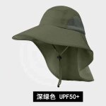 Chapeau de pêcheur en plein air, seau a large bord avec couvre - cou pour hommes, maille respirante d'été, ... Chapeau de pêcheur en plein air, seau a large bord avec couvre - cou pour hommes, maille respirante d'été, ...