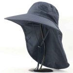 Chapeau de pêcheur en plein air, seau a large bord avec couvre - cou pour hommes, maille respirante d'été, ... Chapeau de pêcheur en plein air, seau a large bord avec couvre - cou pour hommes, maille respirante d'été, ...