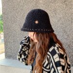 Chapeau de pêcheur en fausse fourrure pour femme, casquette de cloche, de plein air, vintage, automne ... Chapeau de pêcheur en fausse fourrure pour femme, casquette de cloche, de plein air, vintage, automne ...