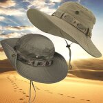 Chapeau de pcheur impermable, 1 pice, seau de pche d't en plein air pour hommes, escalade chasse, ...