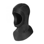 Chapeau de plonge en noprne noir 3mm, combinaison de plonge en apne garder au chaud, capuche etanche, ...