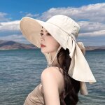 Chapeau de protection solaire d'extrieur pour femmes, chapeau de protection du cou anti uv, randonne ...