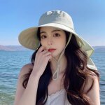 Chapeau de protection solaire d'extérieur pour femmes, chapeau de protection du cou anti uv, randonnée ... Chapeau de protection solaire d'extérieur pour femmes, chapeau de protection du cou anti uv, randonnée ...