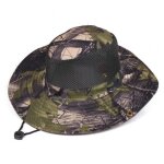 Chapeau de protection solaire unisexe, camouflage d'et, maille respirante, casquette de chasse en plein ...