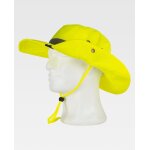Chapeau randonn�e haute visibilit� safari jaune fluo - wfa930