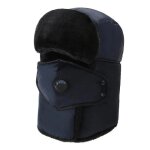 Chapeau russe unisexe a oreillettes pour hommes et femmes, bombardier trared, chaud, epais, ski, fausse ...
