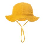 Chapeau seau en coton pour enfants de 3 a 12 mois, couvre - chef d'extrieur imprim pour garons et ...